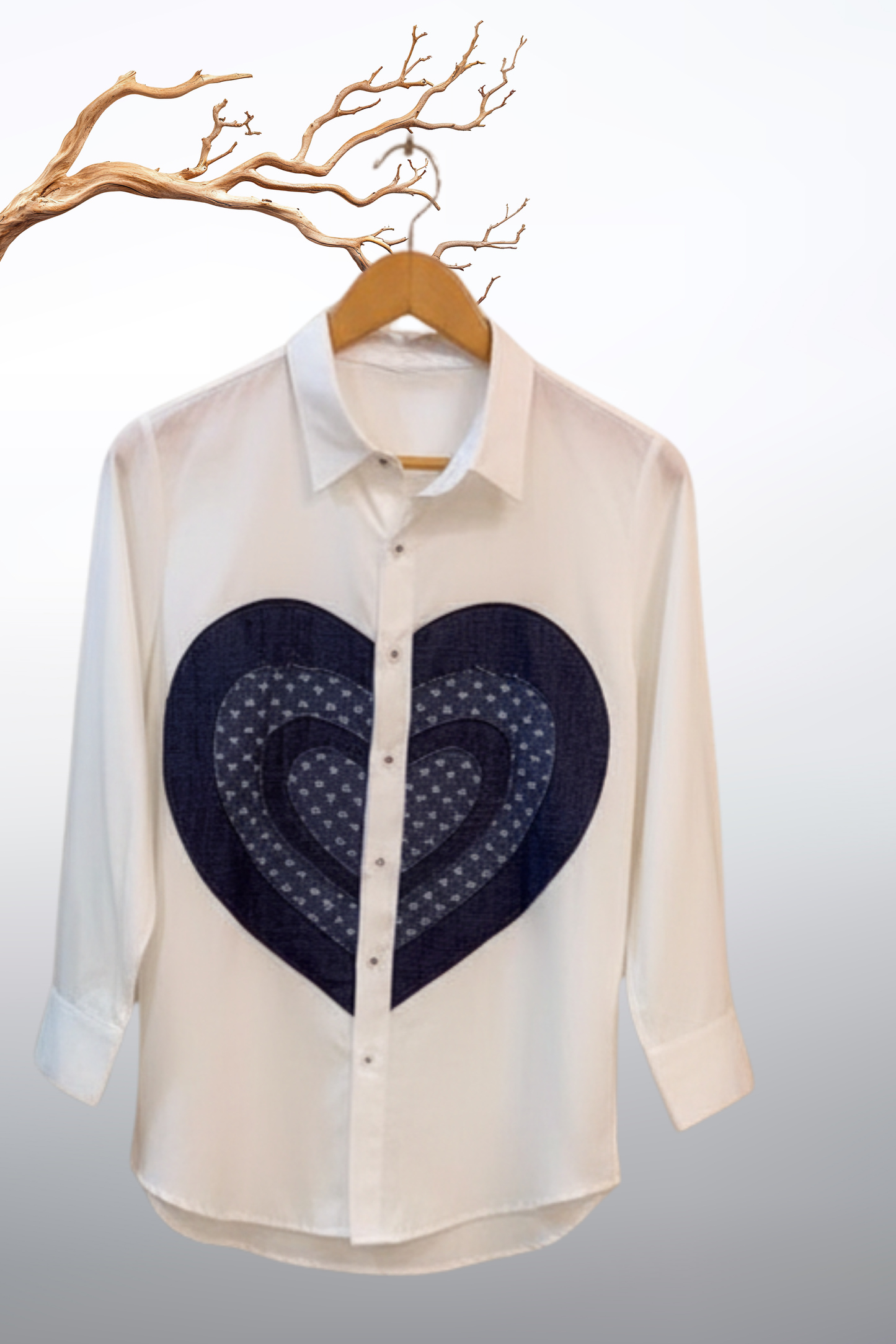 The Denim Heart Muse Shirt