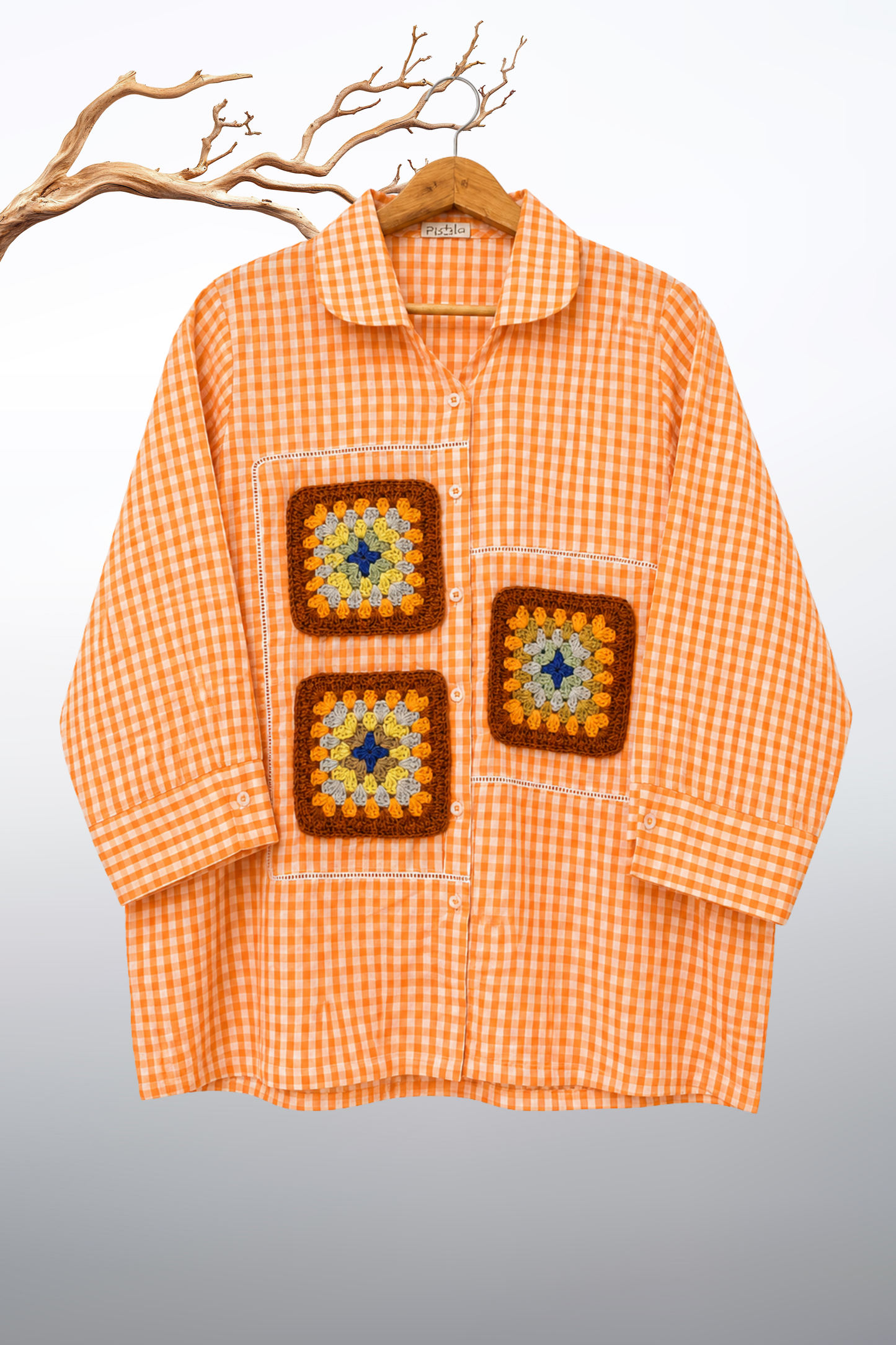 The Sunset Crochet Shirt
