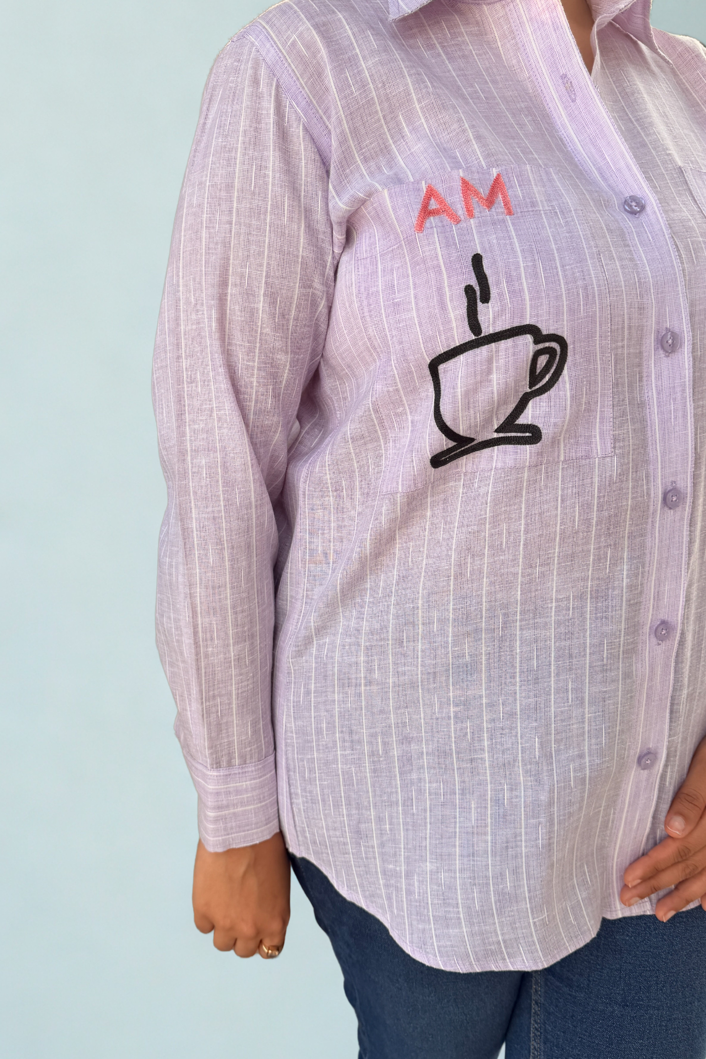 The AM to PM Shirt – Lilac