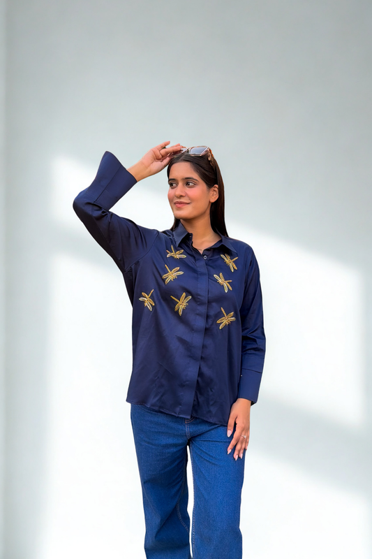 The Midnight Dragonfly Shirt